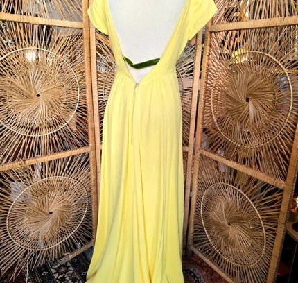 Vintage 60s/70s Priscilla Of Boston Empire Waist Dress - Yatva