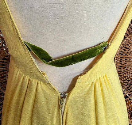 Vintage 60s/70s Priscilla Of Boston Empire Waist Dress - Yatva