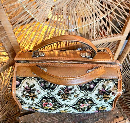 Vintage 60's/70's Tapestry Bag - Yatva