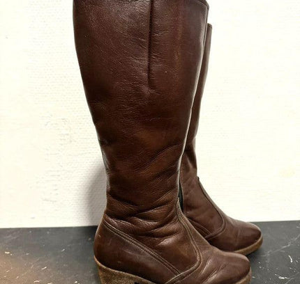 Vintage 70/80s knee high boots - Yatva