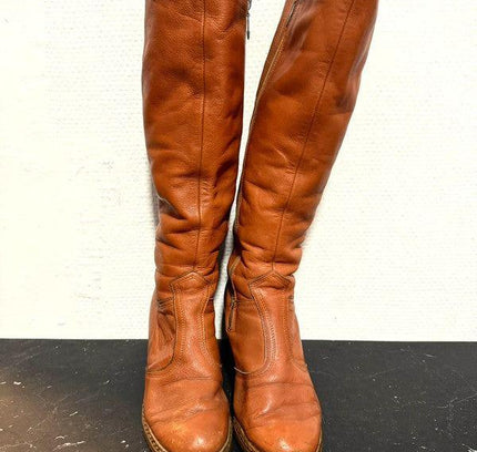 Vintage 70/80s leather boots - Yatva