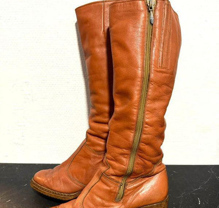Vintage 70/80s leather boots - Yatva