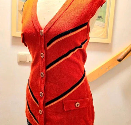 Vintage 70's 4 Castella Gillet / Waistcoat - Yatva