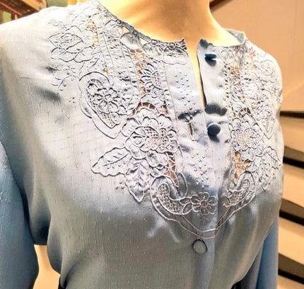 Vintage 70's / 80's Alberto Blouse Top - Yatva