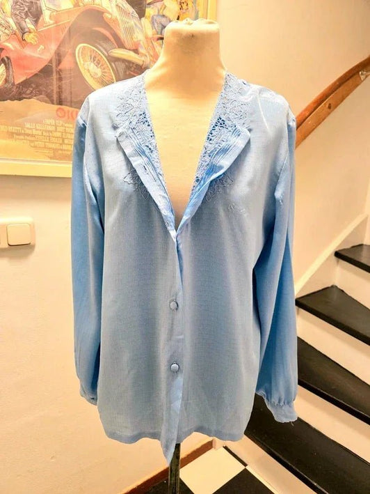 Vintage 70's / 80's Alberto Blouse Top - Yatva