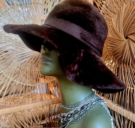 Vintage 70´s / 80´s Cartigny Fedora Bucket Hat - Yatva