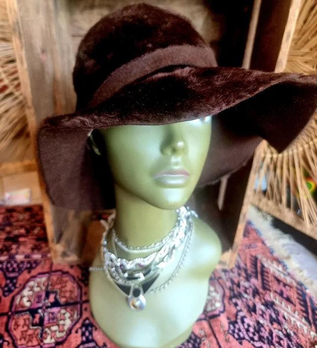 Vintage 70´s / 80´s Cartigny Fedora Bucket Hat - Yatva