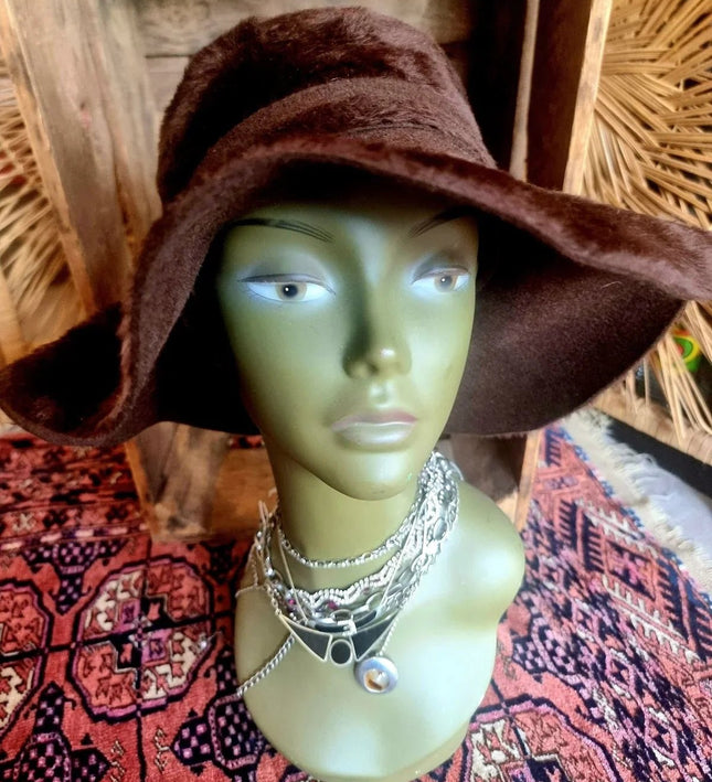 Vintage 70´s / 80´s Cartigny Fedora Bucket Hat - Yatva