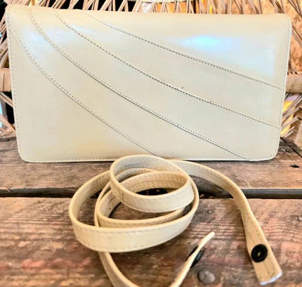 Vintage 70s / 80s Clutch and Shoulder Bag - Yatva