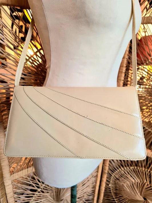 Vintage 70s / 80s Clutch and Shoulder Bag - Yatva