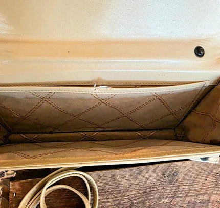 Vintage 70s / 80s Clutch and Shoulder Bag - Yatva