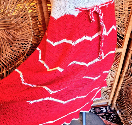 Vintage 70's / 80's Crochet Dress - Yatva