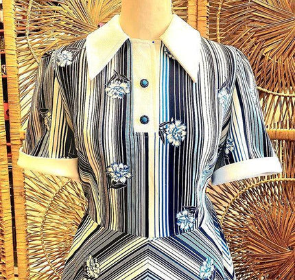 Vintage 70's / 80's Dress - Yatva