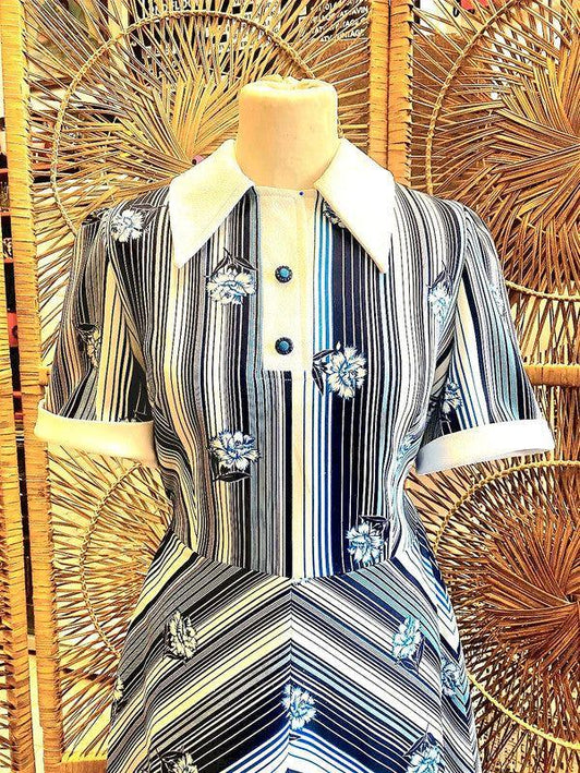 Vintage 70's / 80's Dress - Yatva
