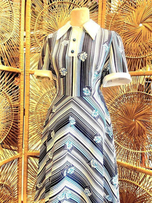 Vintage 70's / 80's Dress - Yatva
