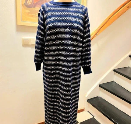 Vintage 70's / 80's Glitter Oversize Knit Dress - Yatva