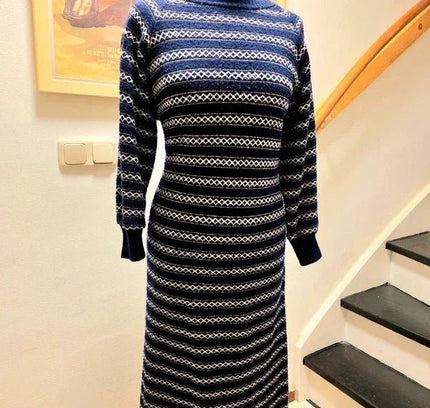 Vintage 70's / 80's Glitter Oversize Knit Dress - Yatva