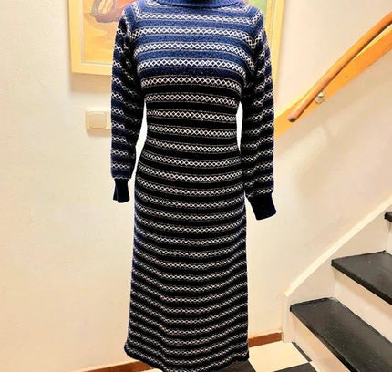 Vintage 70's / 80's Glitter Oversize Knit Dress - Yatva