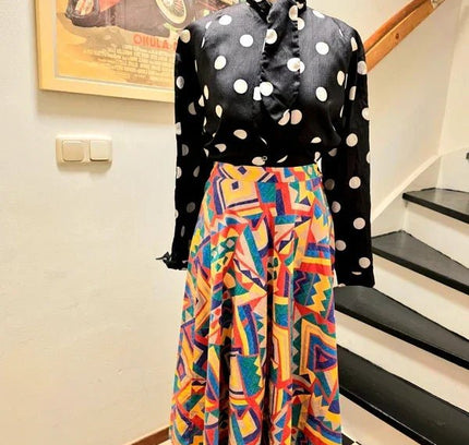 Vintage 70's / 80's Gor - Ray Full Swing Skirt - Yatva