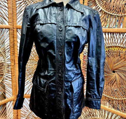 Vintage 70s / 80s Highway Leather Jacket - Yatva