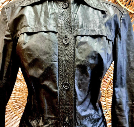 Vintage 70s / 80s Highway Leather Jacket - Yatva