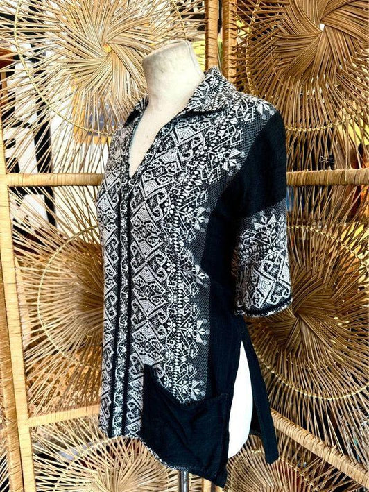 Vintage 70´s / 80´s Hippy Ethnic Top - Yatva