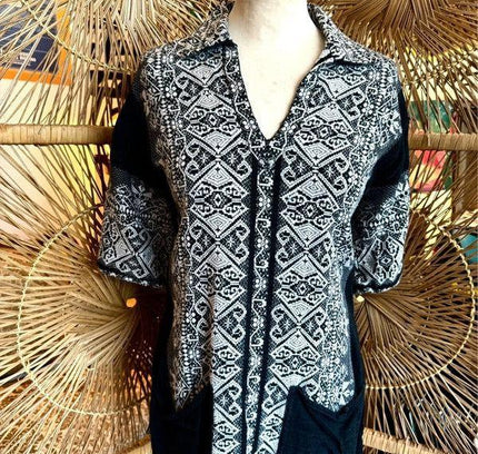 Vintage 70´s / 80´s Hippy Ethnic Top - Yatva