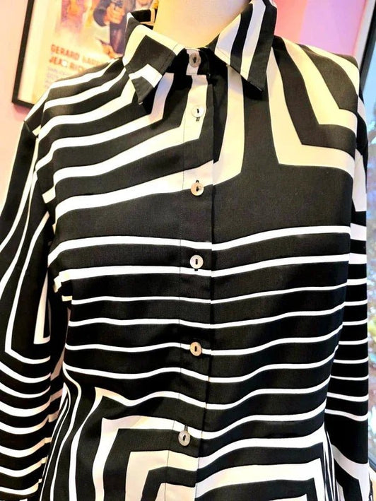 Vintage 70's / 80's Jacqueline Riu Shirt - Yatva