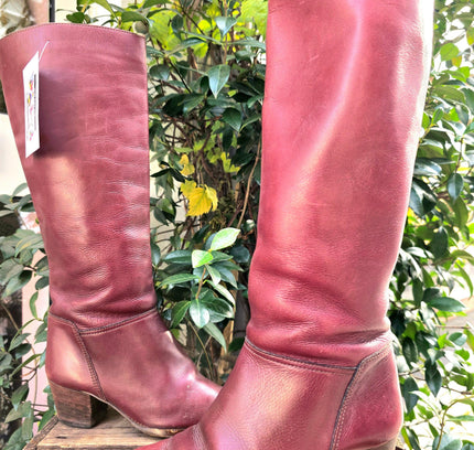 Vintage 70´s / 80´s Leather Boots - Yatva