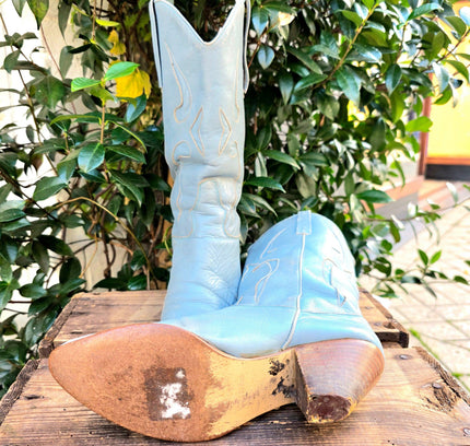 Vintage 70's / 80's Leather Boots - Yatva
