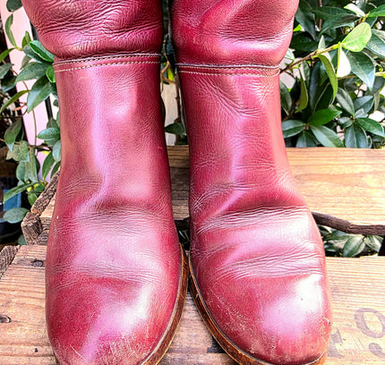 Vintage 70´s / 80´s Leather Boots - Yatva
