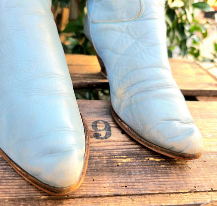 Vintage 70's / 80's Leather Boots - Yatva