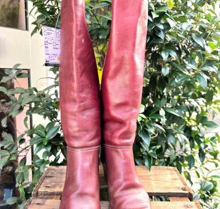 Vintage 70´s / 80´s Leather Boots - Yatva