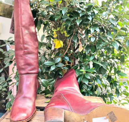 Vintage 70´s / 80´s Leather Boots - Yatva