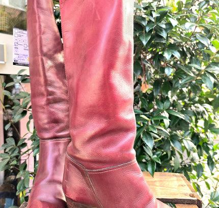 Vintage 70´s / 80´s Leather Boots - Yatva