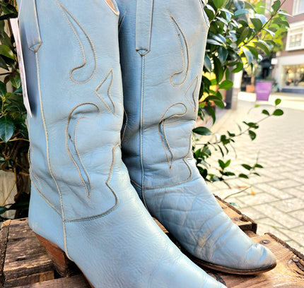 Vintage 70's / 80's Leather Boots - Yatva