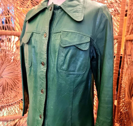 Vintage 70's / 80's Leather Jacket - Yatva