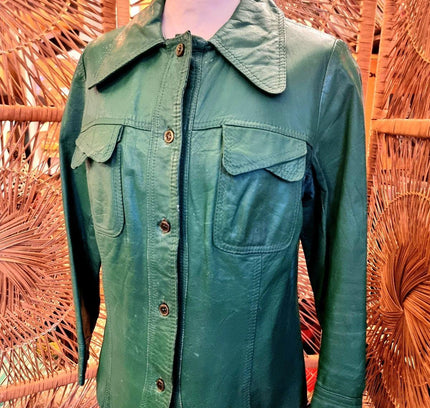 Vintage 70's / 80's Leather Jacket - Yatva