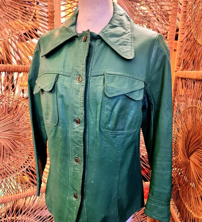 Vintage 70's / 80's Leather Jacket - Yatva
