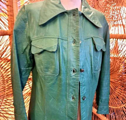 Vintage 70's / 80's Leather Jacket - Yatva