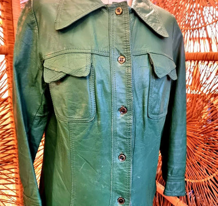 Vintage 70's / 80's Leather Jacket - Yatva