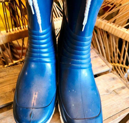Vintage 70's /80's McKinley Rubber Sailing Wellington Boots - Yatva