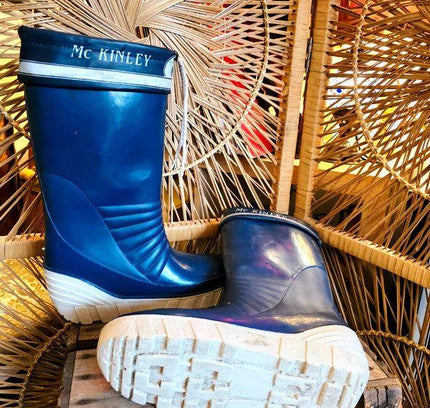 Vintage 70's /80's McKinley Rubber Sailing Wellington Boots - Yatva