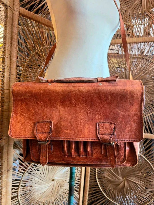 Vintage 70's / 80's Messenger Bag - Yatva