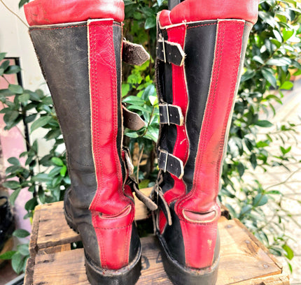 Vintage 70's / 80's Palouis Motorcycle Boots - Yatva