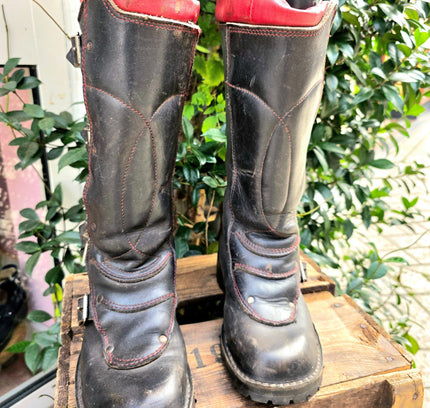 Vintage 70's / 80's Palouis Motorcycle Boots - Yatva