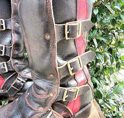 Vintage 70's / 80's Palouis Motorcycle Boots - Yatva