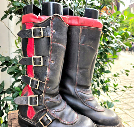 Vintage 70's / 80's Palouis Motorcycle Boots - Yatva
