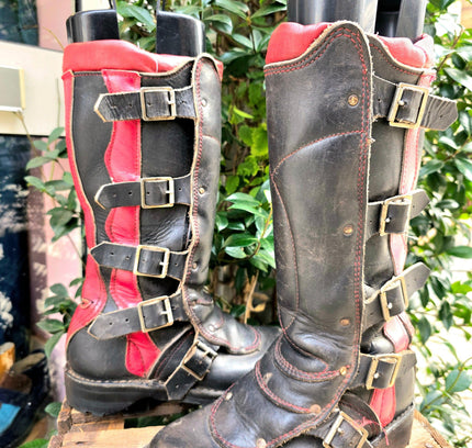 Vintage 70's / 80's Palouis Motorcycle Boots - Yatva