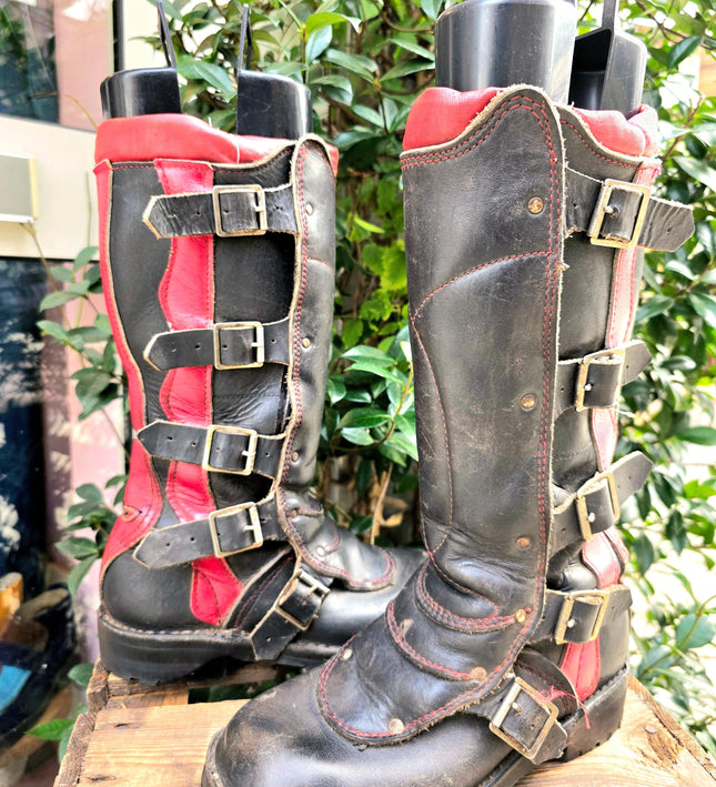 Vintage 70's / 80's Palouis Motorcycle Boots - Yatva